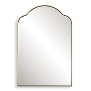 Uttermost Sidney Brushed Brass Arch Mirror