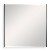 Uttermost Alexo Sleek Black Square Mirror