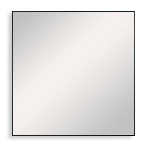 Uttermost Alexo Sleek Black Square Mirror