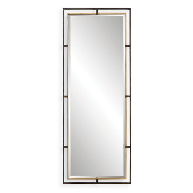 Uttermost Carrizo Rustic Bronze Tall Mirror