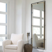 Uttermost Carrizo Rustic Bronze Tall Mirror