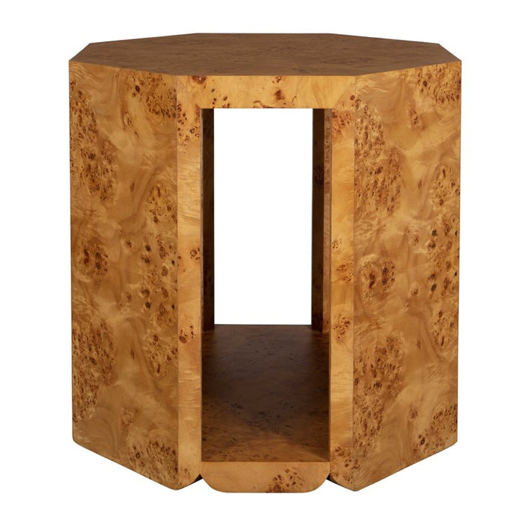 Uttermost Indus Burl Side Table
