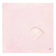 Kashwere Baby Ultra Plush Pink Baby Blanket & Cap