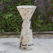 Uttermost Lenora Limestone Hourglass Drink Table