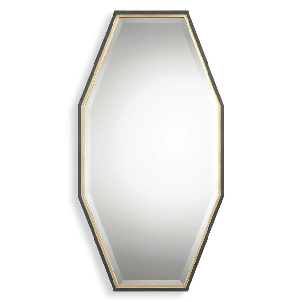 Uttermost Savion Dark Charcoal Mirror