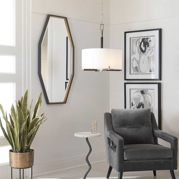 Uttermost Savion Dark Charcoal Mirror