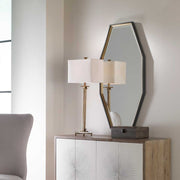 Uttermost Savion Dark Charcoal Mirror