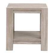 Essentials For Living Adler End Table ~ Natural Gray Acacia