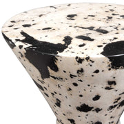 Uttermost Lenora Limestone Hourglass Drink Table
