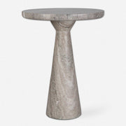 Uttermost Stour Marble Round Accent Table