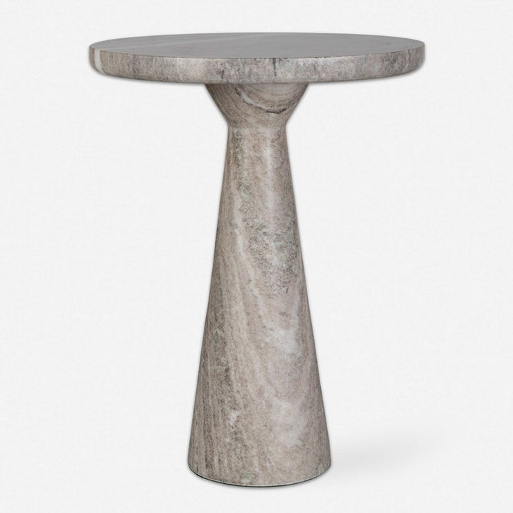 Uttermost Stour Marble Round Accent Table