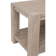 Essentials For Living Adler End Table ~ Natural Gray Acacia