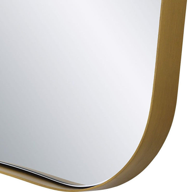 Uttermost Belvoir Antique Brass Mirror