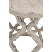 Essentials For Living Clover End Table ~ Smoke Gray Elm