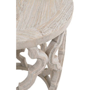 Essentials For Living Clover End Table ~ Smoke Gray Elm