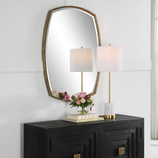 Uttermost Varenna Antique Gold Vanity Mirror