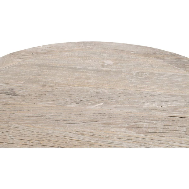 Essentials For Living Clover Large End Table ~ Smoke Gray Elm