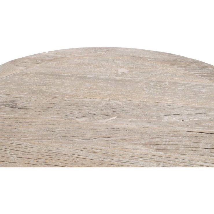 Essentials For Living Clover Large End Table ~ Smoke Gray Elm