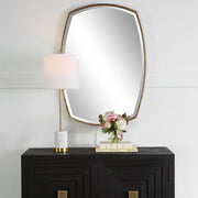 Uttermost Varenna Antique Gold Vanity Mirror