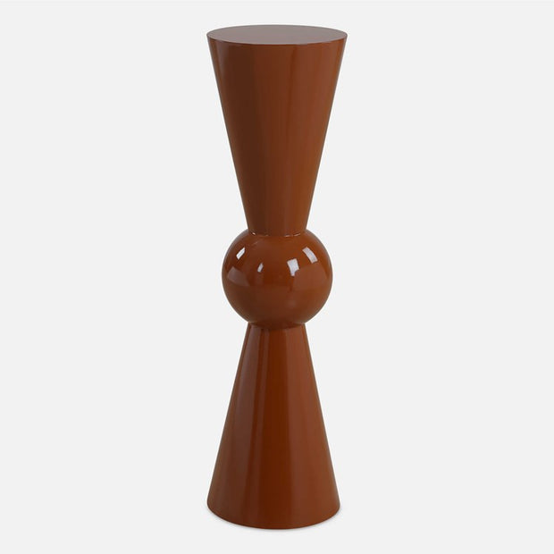 Uttermost Hepler High Gloss Terracotta Drink Table