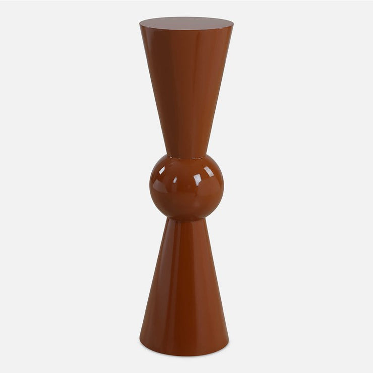 Uttermost Hepler High Gloss Terracotta Drink Table