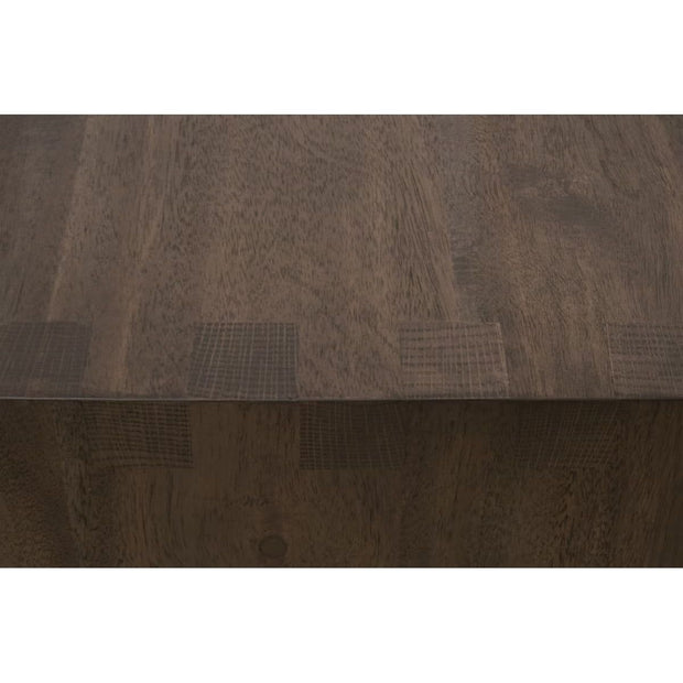 Essentials For Living Dovetail End Table ~ Burnished Brown Acacia