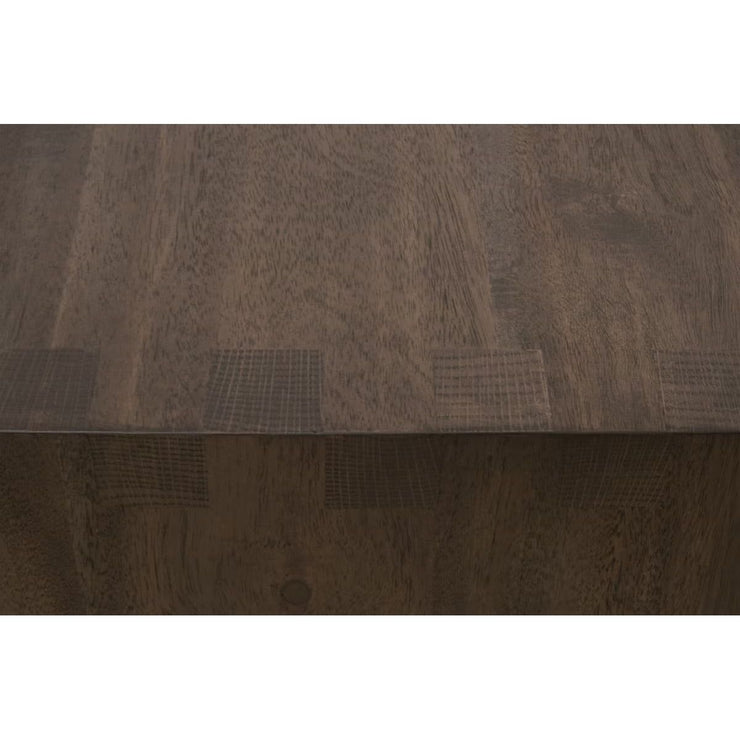 Essentials For Living Dovetail End Table ~ Burnished Brown Acacia