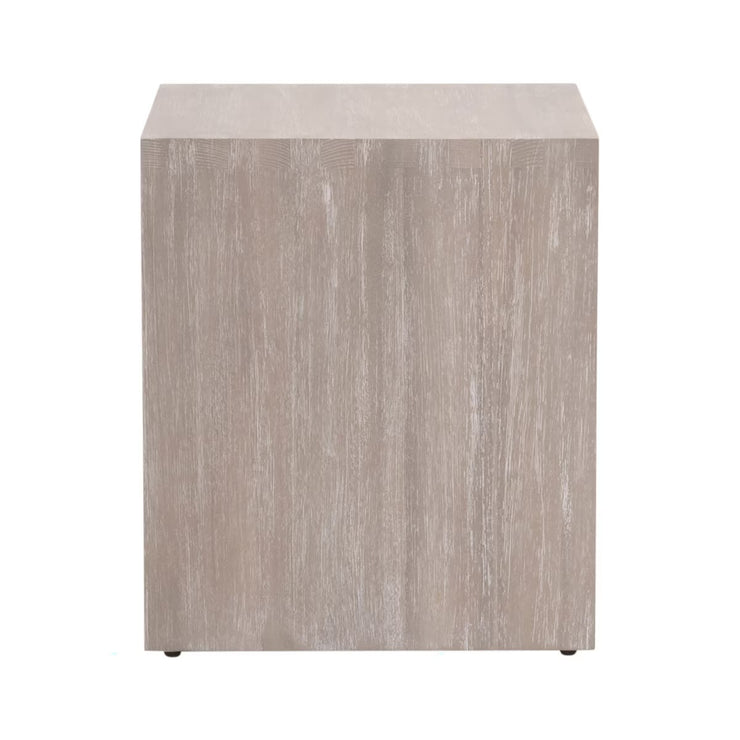 Essentials For Living Dovetail End Table ~ Natural Gray Acacia