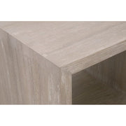 Essentials For Living Dovetail End Table ~ Natural Gray Acacia