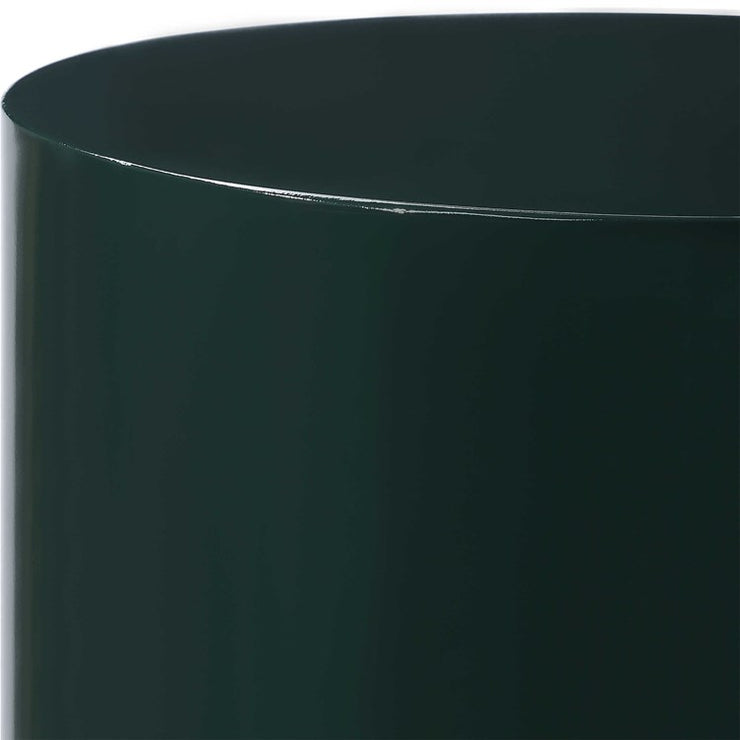 Uttermost Denison Forest Green Lacquer Accent Table