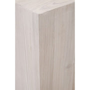 Essentials For Living Montauk End Table ~ White Wash Pine