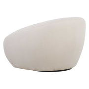 Uttermost DeSoto Cream Velvet Swivel Chair
