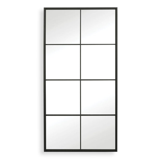 Uttermost Rousseau Iron Window Pane Mirror