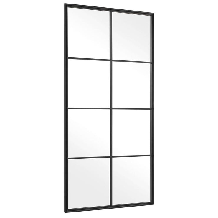 Uttermost Rousseau Iron Window Pane Mirror