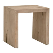 Essentials For Living Reed End Table ~ Smoke Gray Pine