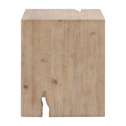 Essentials For Living Reed End Table ~ Smoke Gray Pine