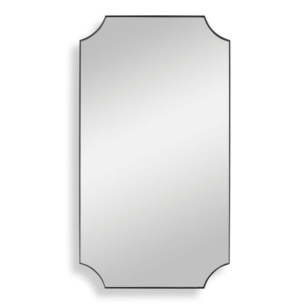 Uttermost Lennox Sleek Satin Black Frame Mirror