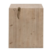 Essentials For Living Reed End Table ~ Smoke Gray Pine