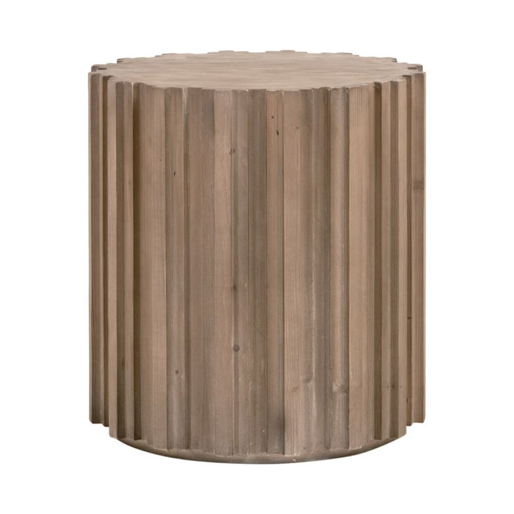 Essentials For Living Roma End Table ~ Smoke Gray Pine
