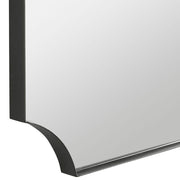 Uttermost Lennox Sleek Satin Black Frame Mirror
