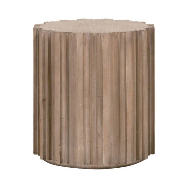 Essentials For Living Roma End Table ~ Smoke Gray Pine