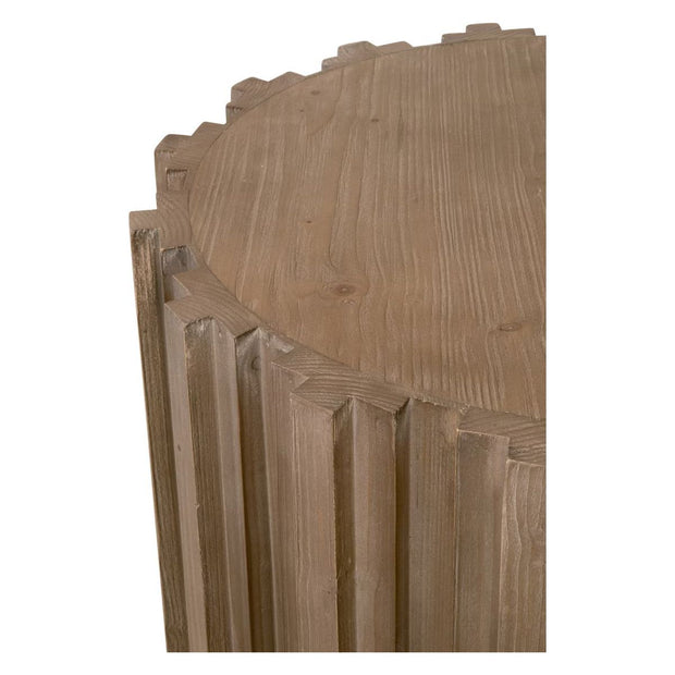 Essentials For Living Roma End Table ~ Smoke Gray Pine