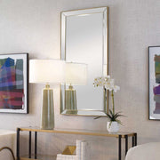 Uttermost Lytton Slim Gold Frame Mirror