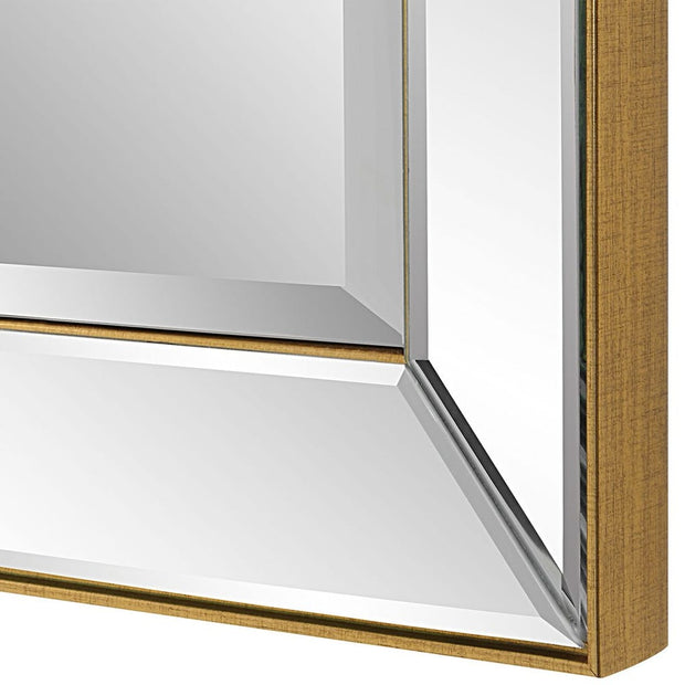 Uttermost Lytton Slim Gold Frame Mirror