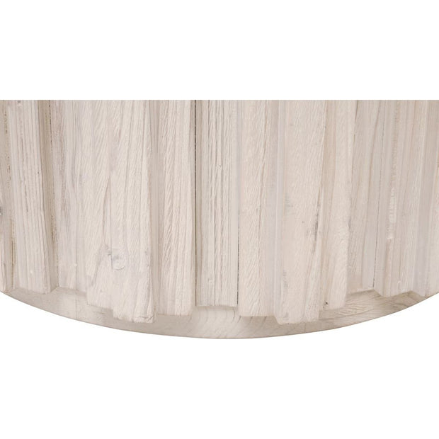 Essentials For Living Roma End Table ~ White Wash Pine