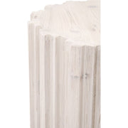 Essentials For Living Roma End Table ~ White Wash Pine