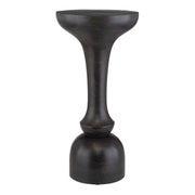 Uttermost Gambit Black Mango Wood Round Accent Table