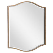 Uttermost Cerise Tradition Antique Gold Mirror