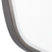 Uttermost Duronia Unique Shape Silver Leaf Mirror