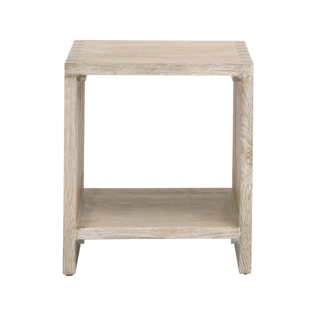 Essentials For Living Wexford End Table ~ Bleached Oak